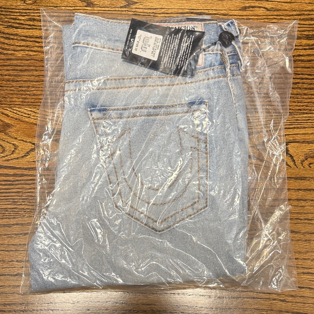 True Religion Light Blue Denim Jeans